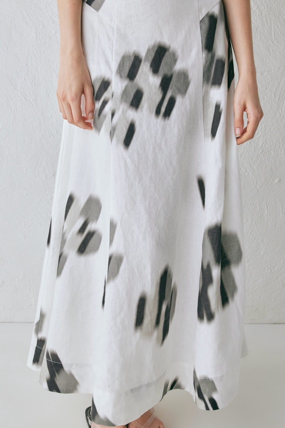 Stef Linen Maxi Dress Flor