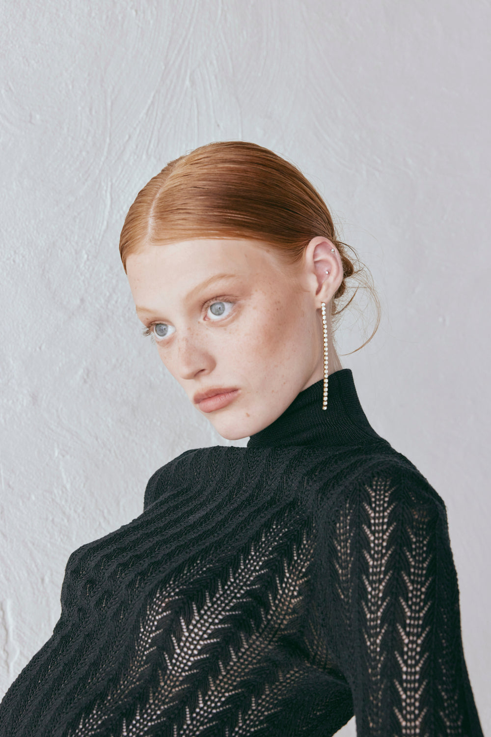 Harriet Knit Skivvy Black