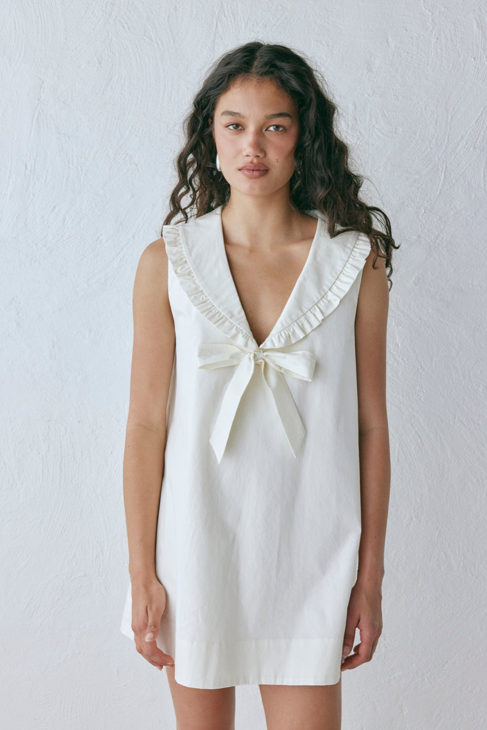 Anja Mini Dress Cream