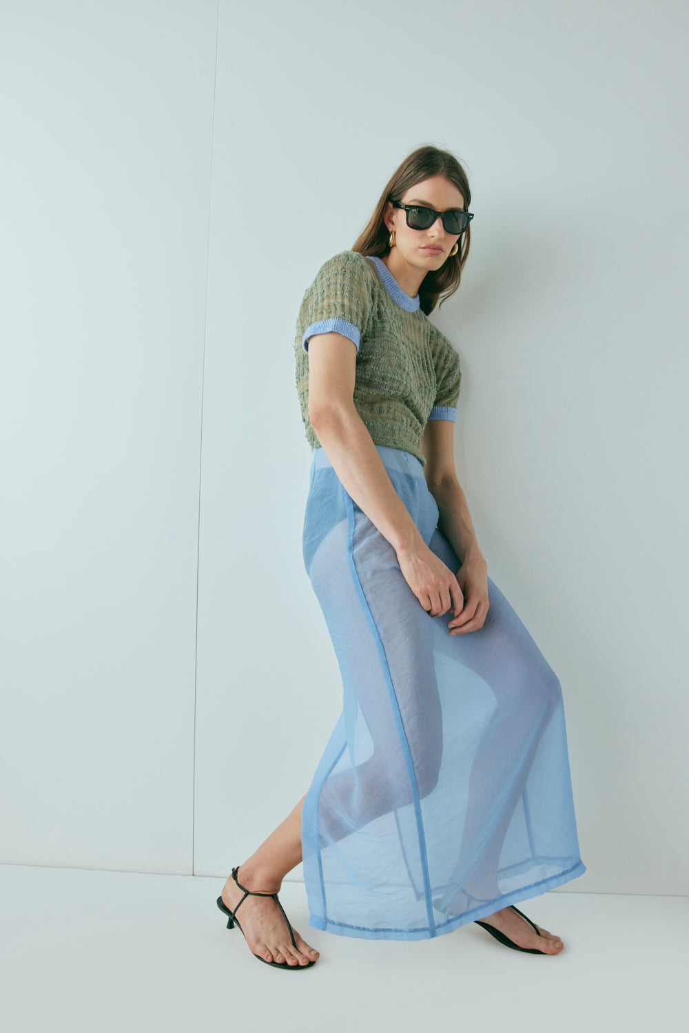 Elvi Knit Top Khaki