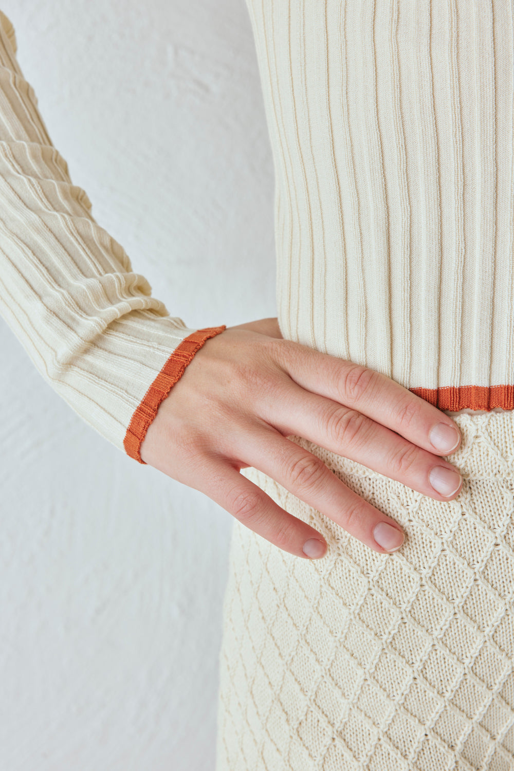 Devin Knit Skivvy Cream