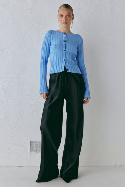 Hattie Knit Top Blue