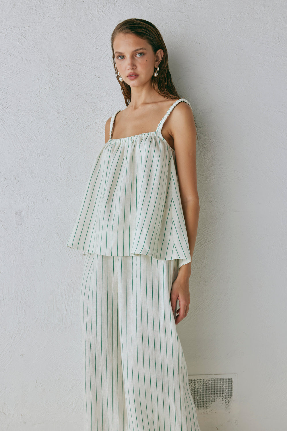 Etta Linen Top Stripe
