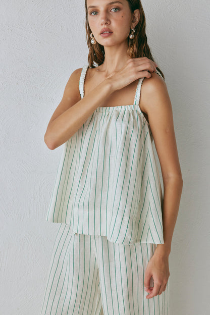 Etta Linen Top Stripe