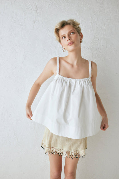 Etta Top White