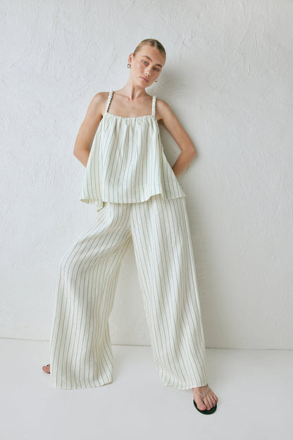 Etta Linen Top Stripe
