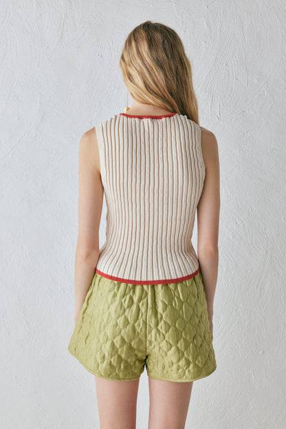 Devin Knit Top Cream