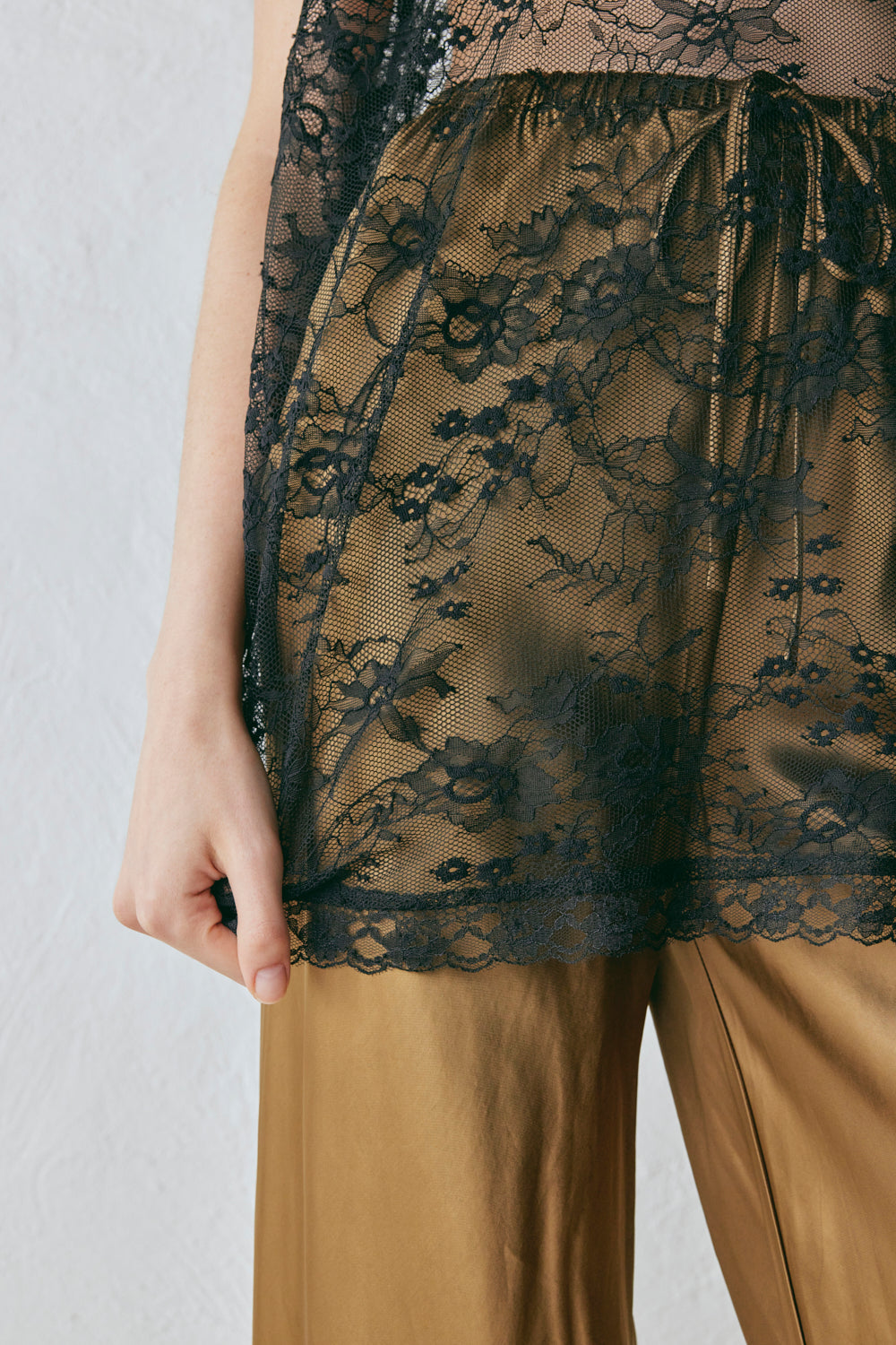 Devyn Lace Top Black