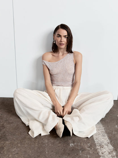 Kemi Knit Top Oatmeal