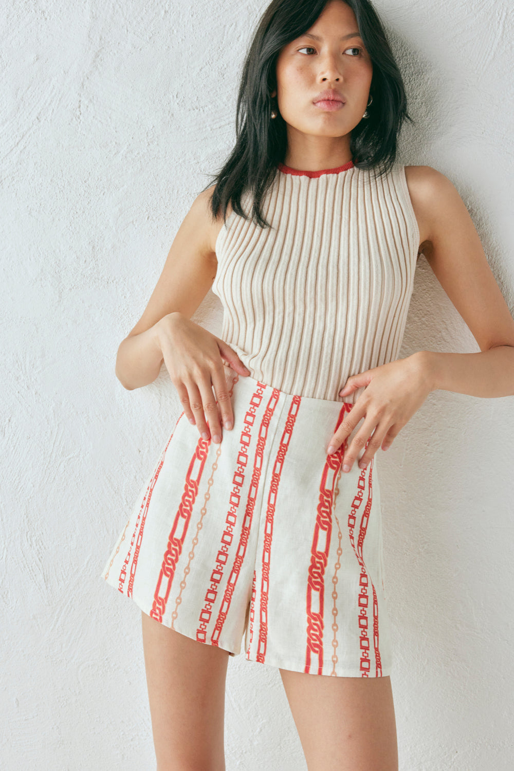 Devin Knit Top Cream