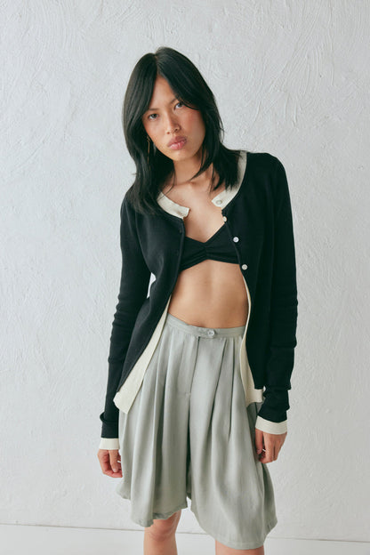 Luca Bermuda Shorts Sage