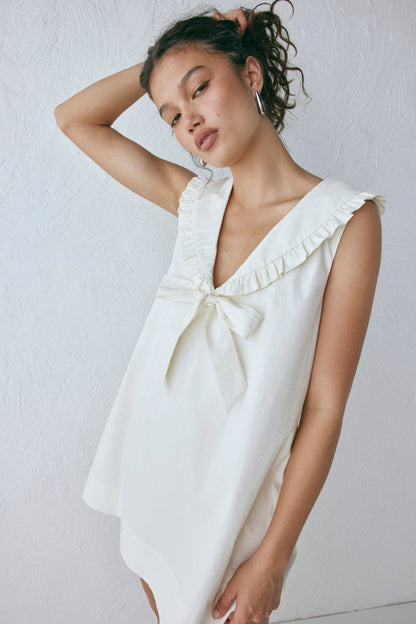 Anja Mini Dress Cream